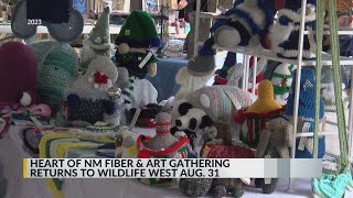 Heart of New Mexico Fiber and Art Gathering returns to Edgewood [upl. by Yelyab]