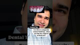 Composite Veneers Tip dentistry dentalveneers dentalveneer aestheticdentistry cosmeticdentist [upl. by Anialad539]