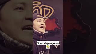 Jonas slant rhyme 🤣 fliptopbattle pinoyrapbattles rap comedy fyp jonas [upl. by Yung457]