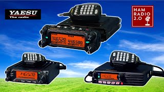 Yaesu REVEALS 3 New VHFUHF Ham Radios [upl. by Arhsub]