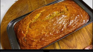 Best Banana Bread Recipe 🍌 [upl. by Ardnikal]