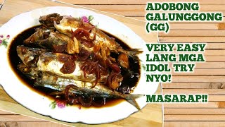 HOW TO COOK ADOBONG GALUNGGONG  ADOBONG GALUNGGONG  FILIPINO RECIPE [upl. by Idnaj]