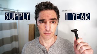 The Supply Razor Review One Year Later  Fashionable Father [upl. by Wilder441]