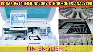 Cobas e411 analyzerImmunology amp hormone analyzerhow this machine worksdetailed video In English [upl. by Ramled]