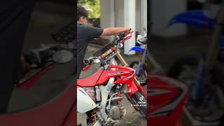 Honda Crfගෙවල් ඇතුලේ තියෙන වන්ඩි😎😎😍😍srilanka bike r1 ct100 wrx [upl. by Sair]