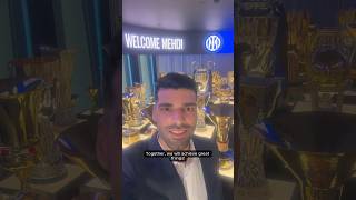 Mehdi has a message for Inter Fans 📲 IMInter Shorts [upl. by Nemrak]