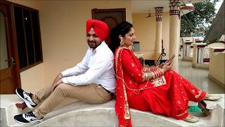 POST WEDDING SHOOT Dilpreet Dhanoa  Pardeep  Pekeyan Nu  Roshan Prince  Pre Wedding [upl. by Marleah547]