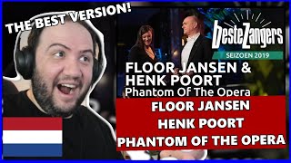 Floor Jansen amp Henk Poort  Phantom Of The Opera  Beste Zangers 2019  Teacher Paul Reacts 🇳🇱 [upl. by Giles]