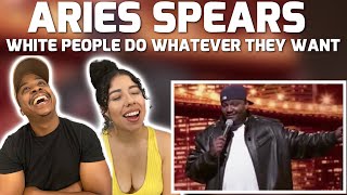 ARIES SPEARS  WHITE PEOPLE DO WHATEVER THEY WANT  REACTION [upl. by Sotsirhc]