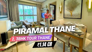 Piramal Vaikunth Thane 2 amp 3 BHK Home Tour  Ready to Move Flats  Review Price amp Location [upl. by Lansing]