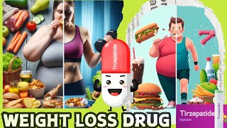 Weight loss  New Drug  Tirzepatide  Obesity  Fat  Semaglutide  Mounjaro  Zepbound  Diabetes [upl. by Fairfield]