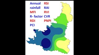 Rainfall Indices for MCDM models in ArcGIS how and Why Promo [upl. by Anayhd]