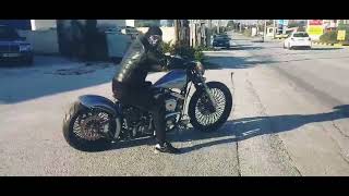 Shovelhead Bobber Silver Bullet SB823 [upl. by Aicel]