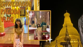 Shwedagon Pagoda Vlog Walking around the pagoda taking photos praying [upl. by Elleral]