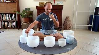 Sound Bowl Healing  45 Mins  Live 5724 [upl. by Esac]