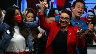 Honduras set for first woman president [upl. by Animrac]