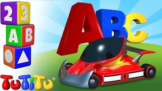 🅰️🅱️Fun Toddler ABC Learning with TuTiTu Race Cars toy 🔠🔡 TuTiTu Preschool and songs🎵 [upl. by Harrell]