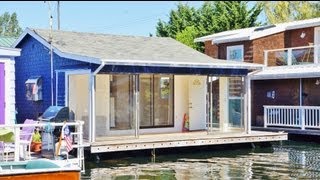 RENTED 2351 Fairview Ave E Seattle WA  Floating home on Lake Union [upl. by Neile]