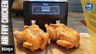 Ninja Dual Zone Air Fryer Whole Chicken [upl. by Gib48]