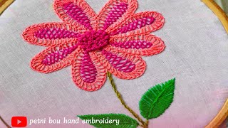 🌺🌺puntillas para servilletas de una sola vuelta bordados de servilletaspetni bou hand embroidery [upl. by Garreth]