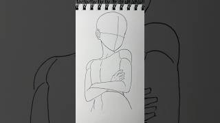 Speed drawing anime body shorts drawing anime [upl. by Zebe]