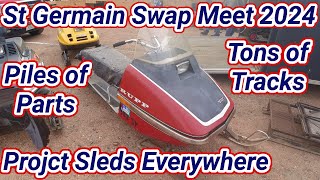 St Germain Snowmobile Swap Meet 2024 [upl. by Den]