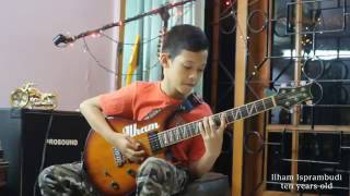 Ilham Isprambudi  Altitudes Jason Becker Cover [upl. by Bornstein56]