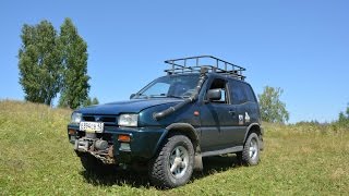 Nissan Terrano II 27 1996 Обзор [upl. by Rodrique]