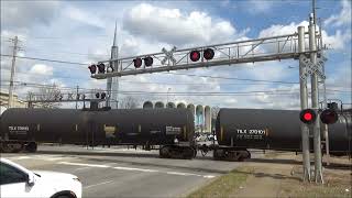 Governors Drive US 431 Railroad Crossing Huntsville AL [upl. by Kulsrud]