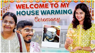 Welcome To My House Warming Ceremony 🪔🪷✨🧿  sneholic vlog [upl. by Benoite]