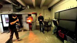 Tour the local glass blowing factory in Wertheim Germany [upl. by Gnet]