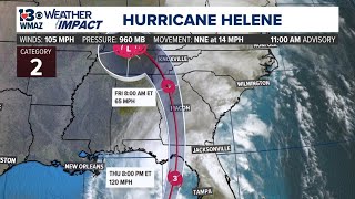 LIVE Tracking Hurricane Helene [upl. by Coumas]