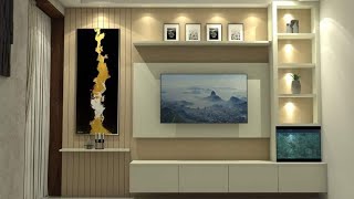 Latest Tv Wall Unit Design Ideas 2024 [upl. by Mord]