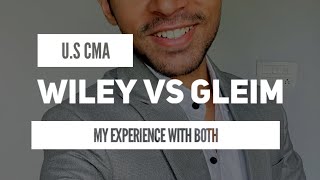 WILEY vs GLEIM for US CMA exam  THE CMA SHOW  Ep4  Institute of management accountants [upl. by Althee384]