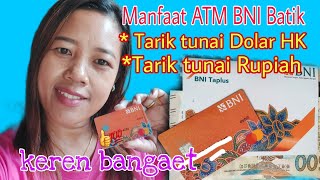 Cara ambil uang di ATM BNI [upl. by Mosera691]