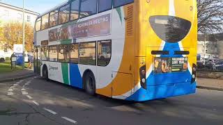 Buses in Cirencester 151124 [upl. by Aigneis]