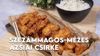 Kínai szezámmagos csirkemell recept  Mindmegettehu [upl. by Pump382]