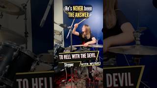 Stryper  To Hell with the Devil Drummer Cam  Drum Cover Live by Female Teen Drummer Lauren Young [upl. by Htessil]