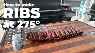 How to make ribs at 275º  Definitive recipe for the best Competition style ribs on a pellet smoker [upl. by Ahsien]