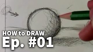 Learn To Draw 01  Sketching Basics  Materials [upl. by Kammerer]