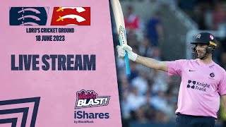 LIVE STREAM  T20  MIDDLESEX V ESSEX EAGLES [upl. by Oscar]