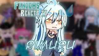 Fandoms Reacts To RimuruFandoms Reacts To EachOther TTIGRAASGCRV [upl. by Rask]