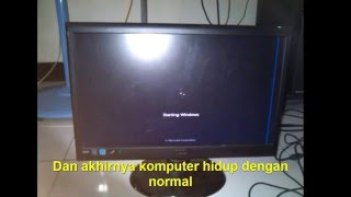 Cara Mengatasi Komputer CMOS CHECKSUM ERROR [upl. by Ahsetel]