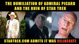 Star Trek Picard Disaster  CBS Admits It Wanted Picard Humbled [upl. by Eemak]