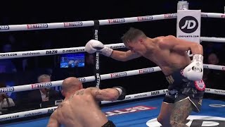 Josh Warrington DESTROYS Kiko Martinez [upl. by Townsend]