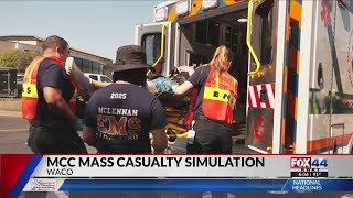 Students’ skills are put to the test in a masscasualty simulation [upl. by Hilda]