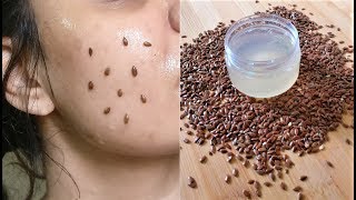 Do this 10 mins Every Morning amp look 18 years old Skin Tightening Face Mask Anti Aging Flaxseed Gel [upl. by Dedrick]