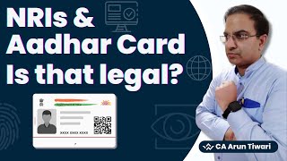 Can NRIs Obtain Aadhar Card PAN Aaadhar Linking [upl. by Behnken]