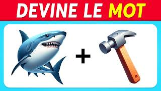 Devine 100 MOTS en ÉMOJIS  Quiz Rébus en Émojis [upl. by Ahselat64]