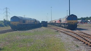 Trains at SwanseaPort Talbot ParkwayMargam Knuckle Yard and Briton Ferry 29724 ‎Danthecool332 [upl. by Icnarf]